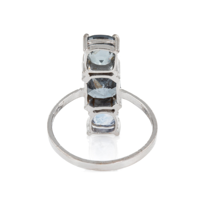 Ceylon Sapphire and Spinel Ring - 5