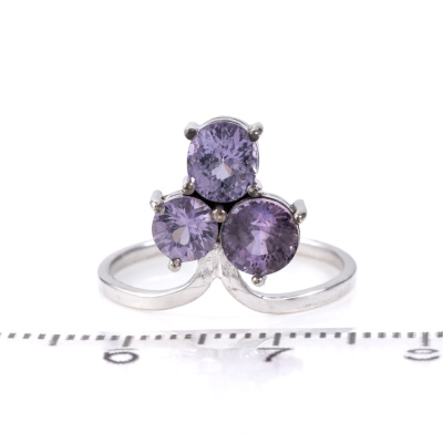 Spinel and Sapphire Ring - 2
