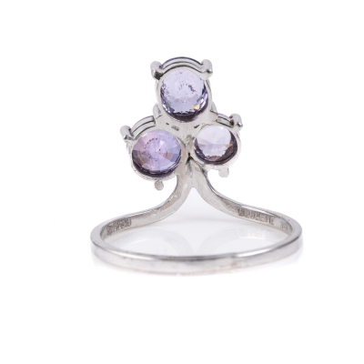 Spinel and Sapphire Ring - 5