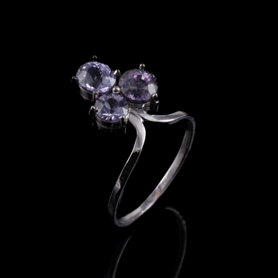 Spinel and Sapphire Ring - 6