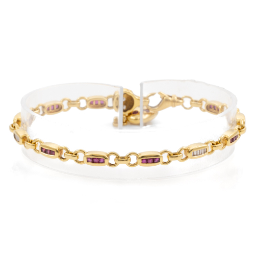 1.95ct Ruby and Diamond Bracelet