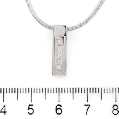 0.32ct Gregory Diamond Dress Pendant - 2