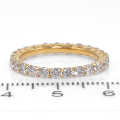 1.36ct Diamond Eternity Ring - 2