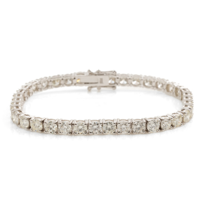 12.43ct Diamond Tennis Bracelet