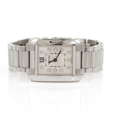 Cartier Tank Anglaise Ladies Watch - 4