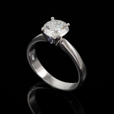 1.51ct Diamond Solitaire Ring GIA D SI2 - 6