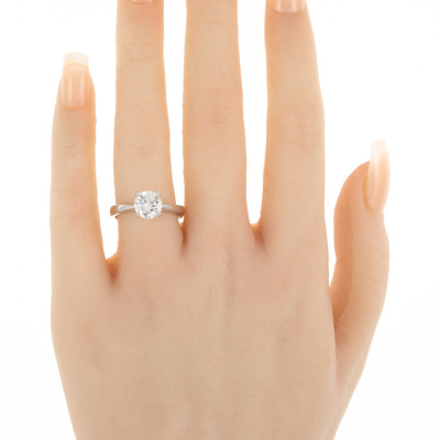 1.51ct Diamond Solitaire Ring GIA D SI2 - 7