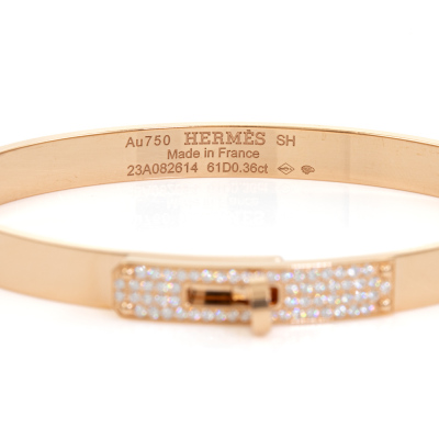 Hermès Kelly Diamond Bracelet - 8