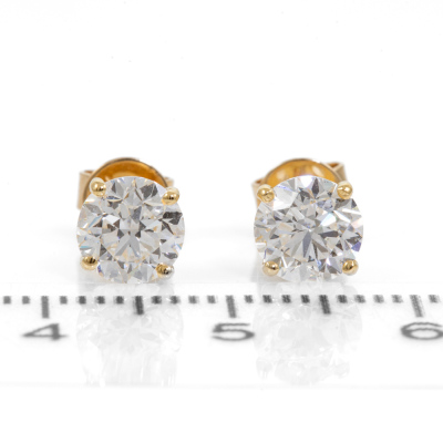 1.80ct Diamond Studs GIA E SI1 - 2