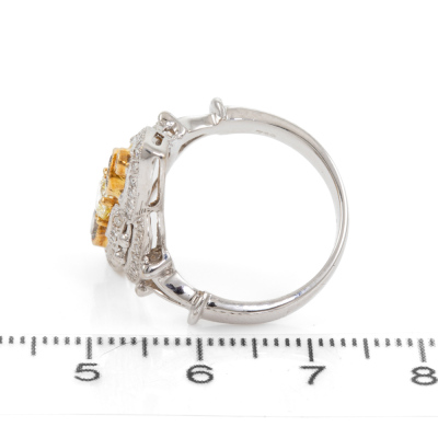 1.17ct Fancy Colour Diamond Dress Ring - 3