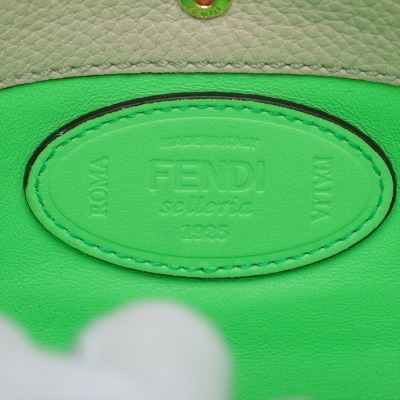 Fendi Selleria Baguette Leather Bag - 12