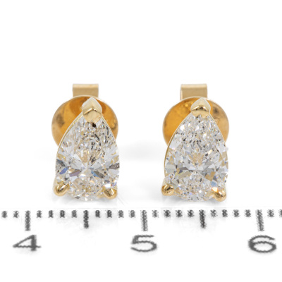 2.00ct Diamond Studs GIA D-E P1 - 2