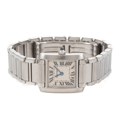 Cartier Tank Francaise Ladies Watch - 5