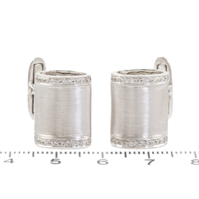 Diamond Set Cufflinks - 2