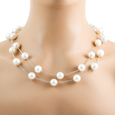 South Sea Pearl Rope Necklace 14.4-11mm - 2