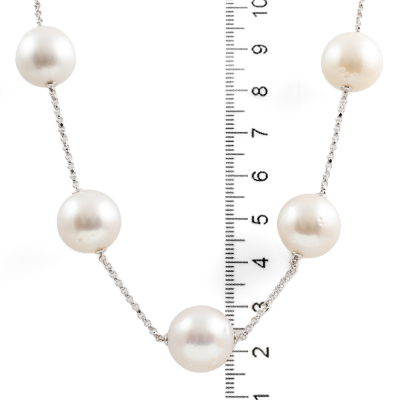 South Sea Pearl Rope Necklace 14.4-11mm - 5