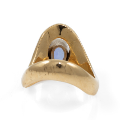 1.75ct Blue Sapphire Ring - 4