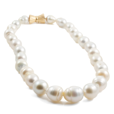 15.3mm-10.6mm South Sea Pearl Necklace - 5