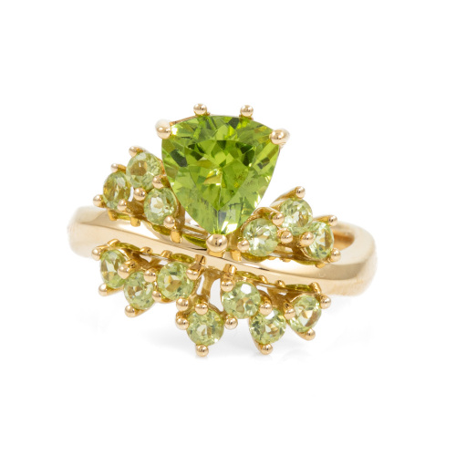 2.83ct Peridot Ring