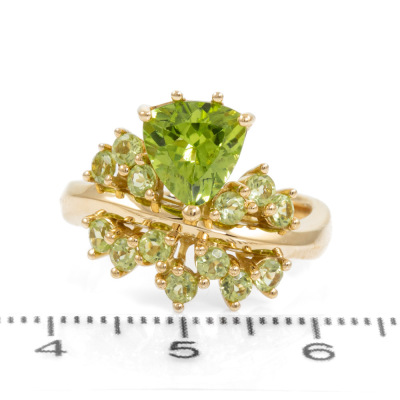 2.83ct Peridot Ring - 2