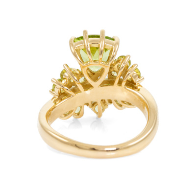 2.83ct Peridot Ring - 4