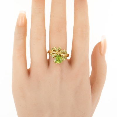 2.83ct Peridot Ring - 6