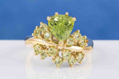 2.83ct Peridot Ring - 7