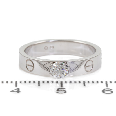Cartier Love Solitaire Diamond Ring - 2
