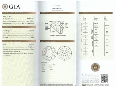 2.01ct Diamond Studs GIA I VS1, I SI1 - 5