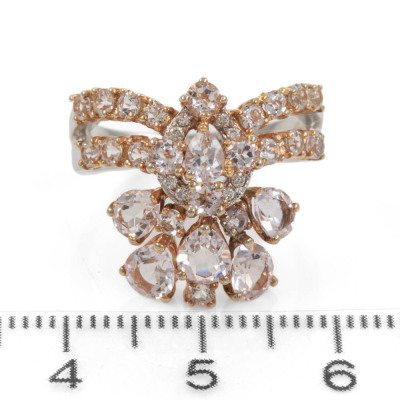 1.50ct Morganite and Diamond Ring - 2