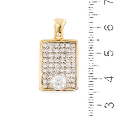 1.00ct Diamond Dress Pendant - 3