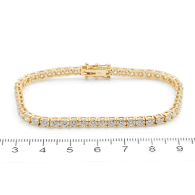 7.50ct Diamond Tennis Bracelet - 2