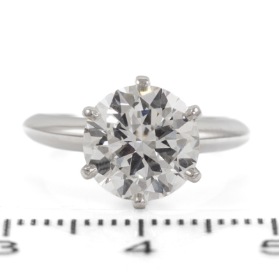 2.40ct Tiffany & Co Diamond Ring H VS2 - 4