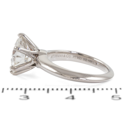 2.40ct Tiffany & Co Diamond Ring H VS2 - 6