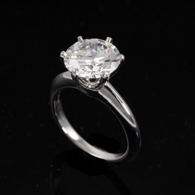 2.40ct Tiffany & Co Diamond Ring H VS2 - 8