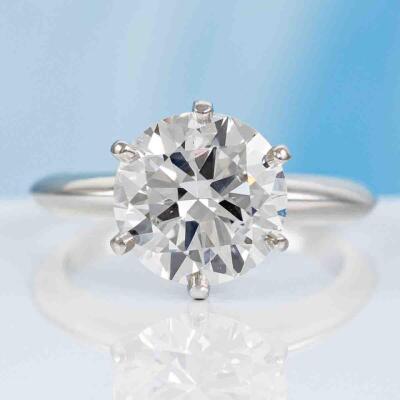 2.40ct Tiffany & Co Diamond Ring H VS2 - 10
