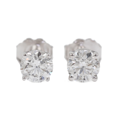 1.00ct Diamond Studs GIA E SI1