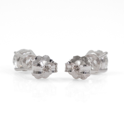 1.00ct Diamond Studs GIA E SI1 - 6