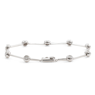 1.01ct Diamond Bracelet - 4