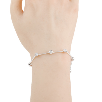 1.01ct Diamond Bracelet - 5