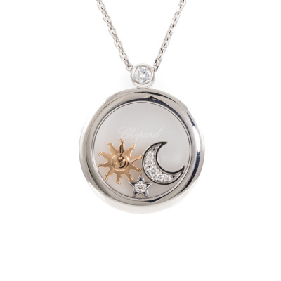 Chopard Happy Sun, Moon & Stars Pendant