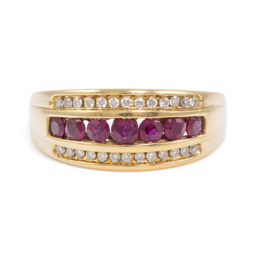 Ruby and Diamond Ring