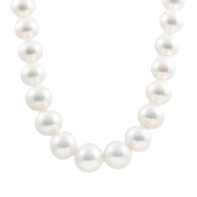 15.1-12.1mm Autore SS Pearl Necklace