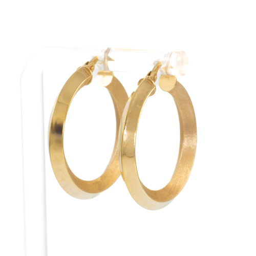 14ct Yellow Gold Hoop Earrings