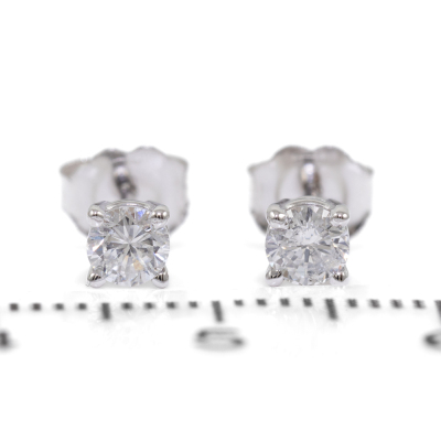 0.42ct Diamond Studs - 2