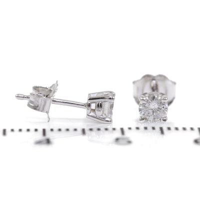 0.42ct Diamond Studs - 3