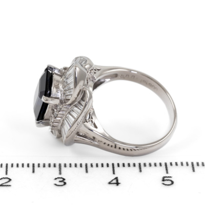3.88ct Unheated Madagascar Sapphire Ring - 3