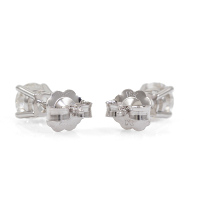 0.82ct Diamond Studs GIA D IF - 6