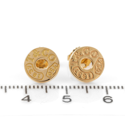 Tiffany & Co 1837 Circle Earrings - 2
