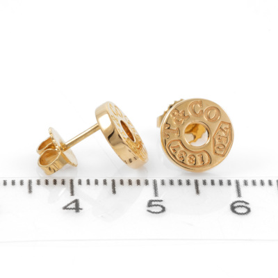 Tiffany & Co 1837 Circle Earrings - 3